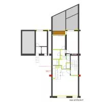BAUCQ 77 1e étage - Luminaires zone plafond cuisine + aération