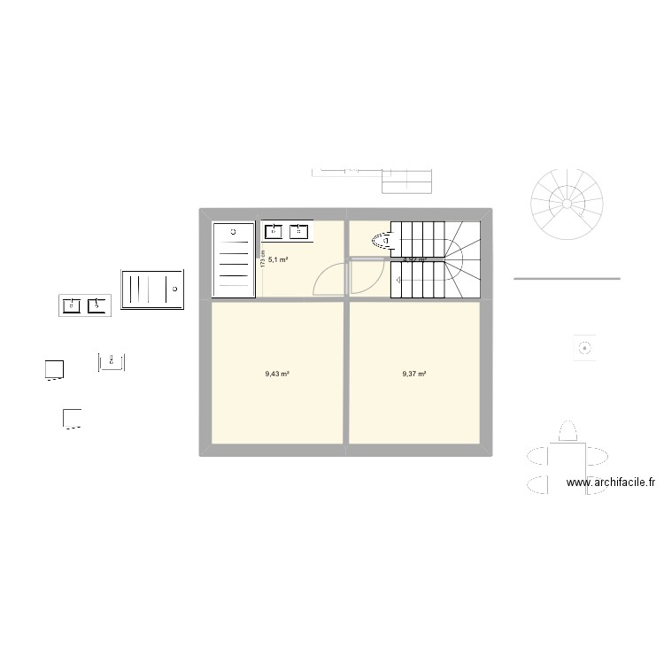 Rot version 14 decembre v4. Plan de 7 pièces et 88 m2