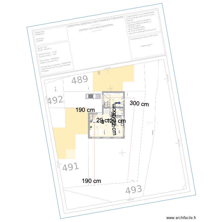 MANE ER GROEZ FINAL. Plan de 15 pièces et 219 m2