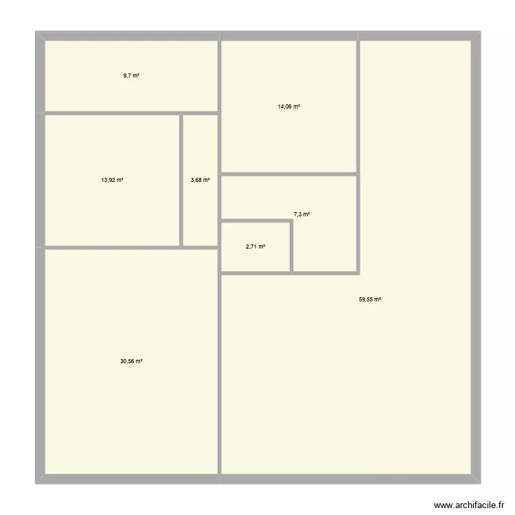 ALLAL SOEUR. Plan de 8  et 141 m²