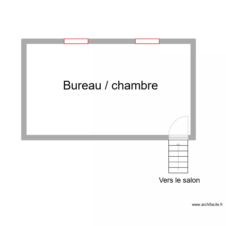 Harvet2. Plan de 1  et 26 m²