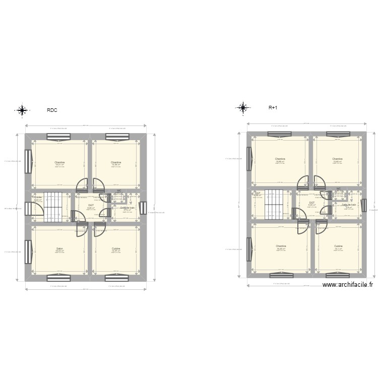 ML24008896 BALTHAZAR. Plan de 16 pièces et 149 m2