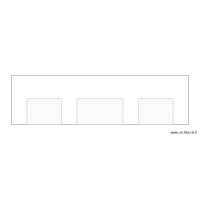 Façade garage Ouest