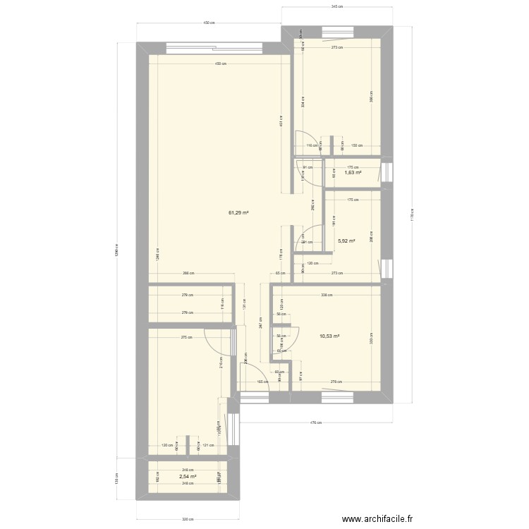 maison 2025/2026. Plan de 5 pièces et 82 m2