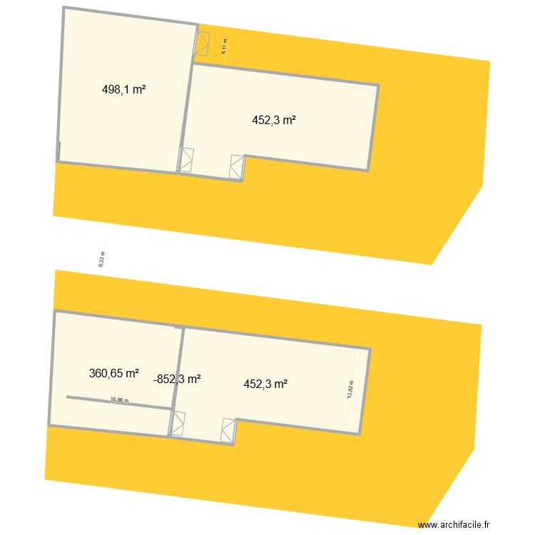 Tri Logic 360 + 500. Plan de 5 pièces et 1766 m2