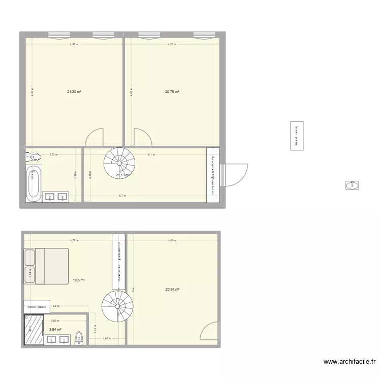 belfort. Plan de 6 Pièces et 106 m² belfort. Plan de 6 Pièces et 106 m²