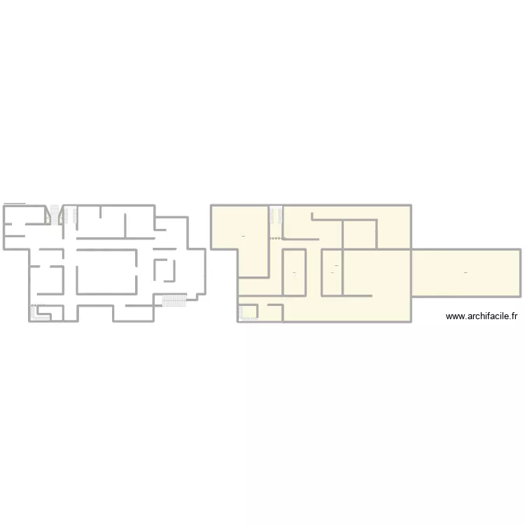 Basement. Plan de 7  et 1463 m²