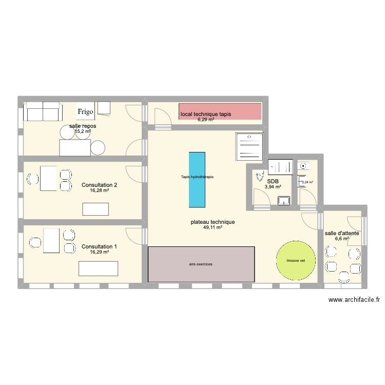 Plan Entzheim. Plan de 8 pièces et 116 m2
