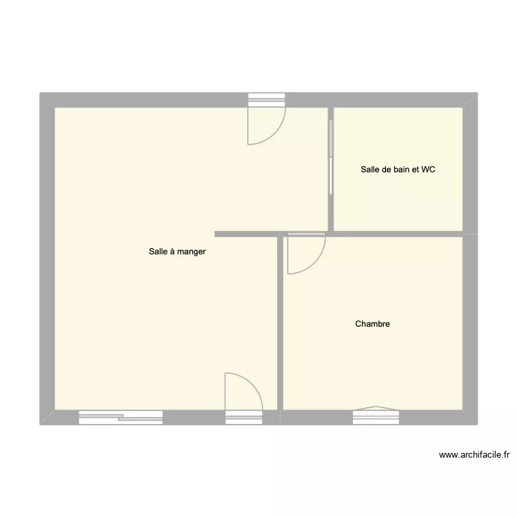 TOKIONA 2. Plan de 3  et 55 m²