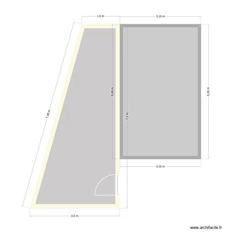 atelier. Plan de 2 et 30 m² atelier. Plan de 2 et 30 m²