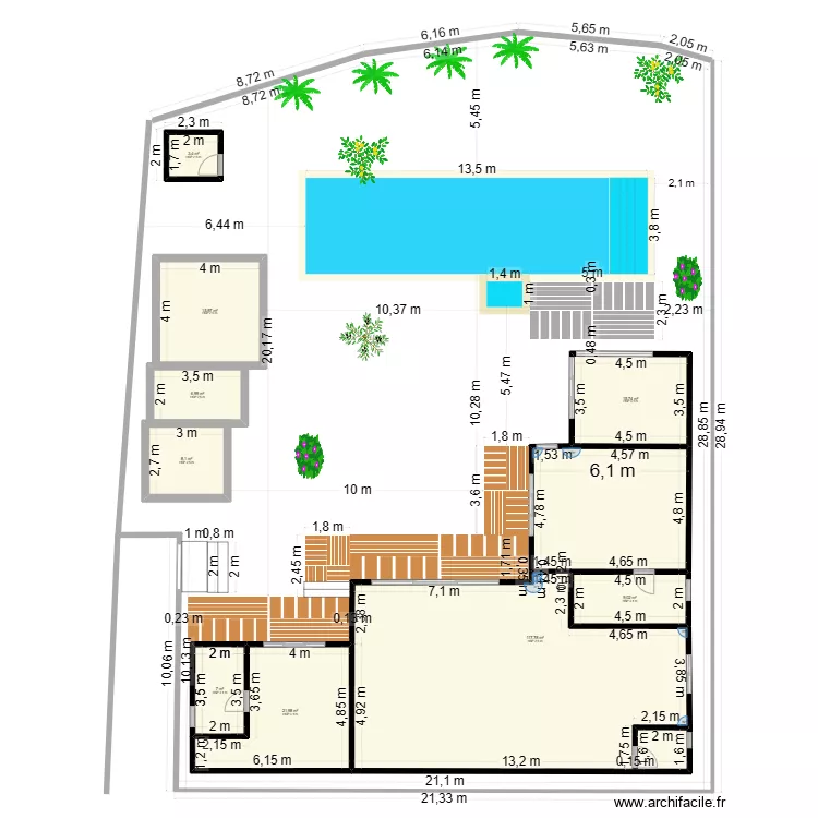 Villa 1APool13.5bis. Plan de Villa 1APool13.5bis. Plan de