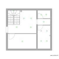 RUGGIERI - R+2 - partie escalier - éclairage ligne N°3