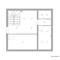 RUGGIERI - R+2 - partie escalier - &eacute;clairage ligne N&deg;3