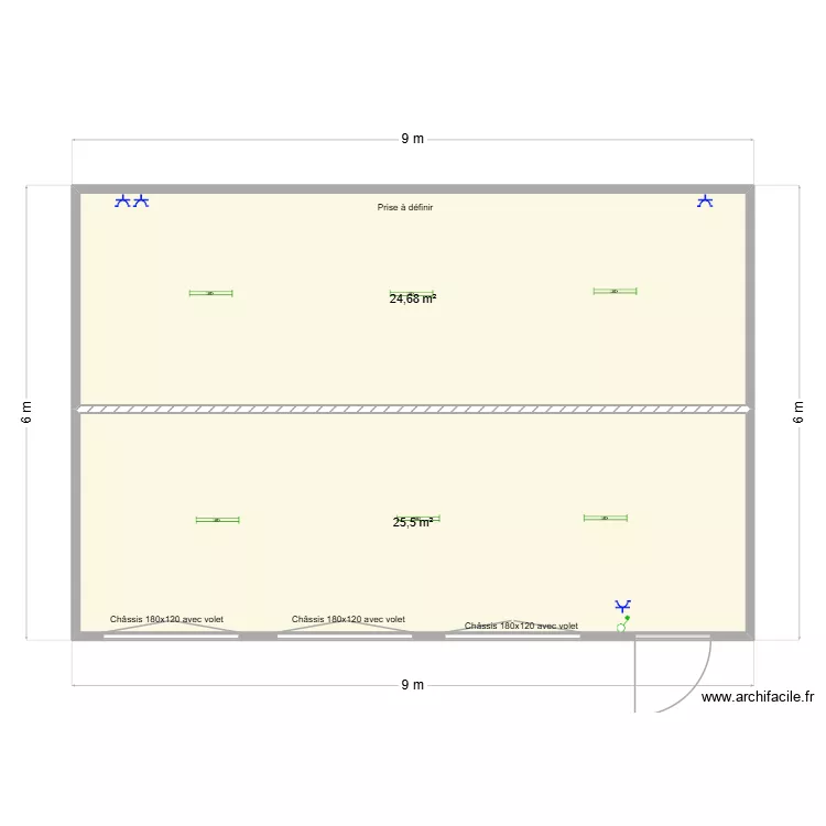 Commune d'esneux. Plan de 2 et 50 m² Commune d'esneux. Plan de 2 et 50 m²