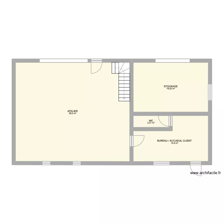 garage2. Plan de 