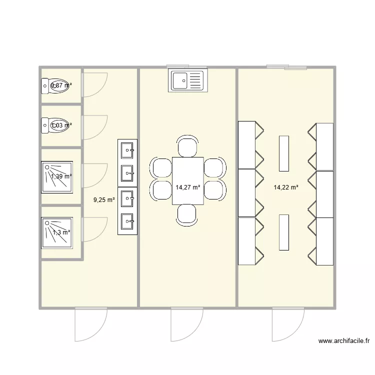 CIMAT CHANTIER PIERRE BENITE. Plan de 