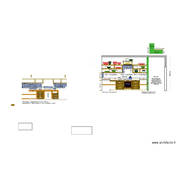 COZINHA VERTICAL. Plan de 0 pièce et 0 m2