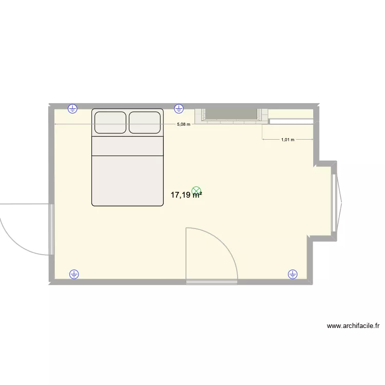CHAMBRE ENFANT. Plan de 1 Pièce et 17 m² CHAMBRE ENFANT. Plan de 1 Pièce et 17 m²
