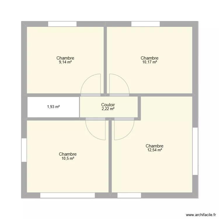 Bouillat. Plan de 