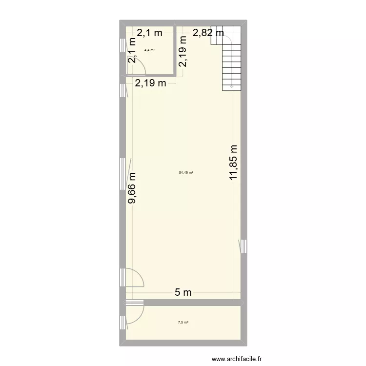 Maison val & laeti. Plan de 9  et 133 m²