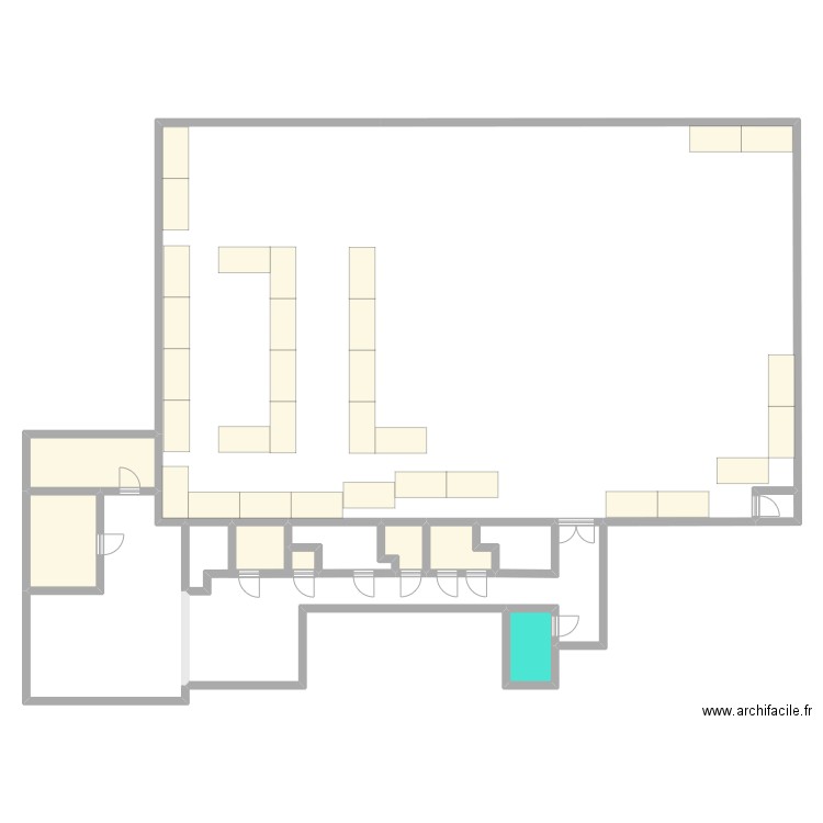 plan ITM carqueiran. Plan de 13 pièces et 488 m2
