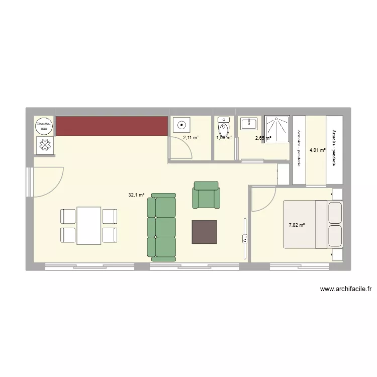 50 N1. Plan de 6 et 50 m² 50 N1. Plan de 6 et 50 m²
