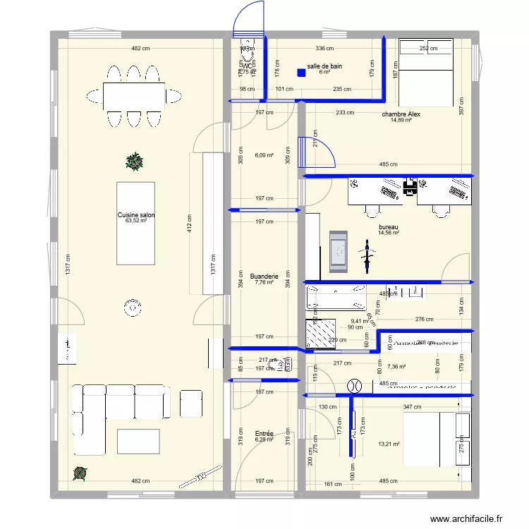 maison castelginest nouveau michael meublé. Plan de maison castelginest nouveau michael meublé. Plan de