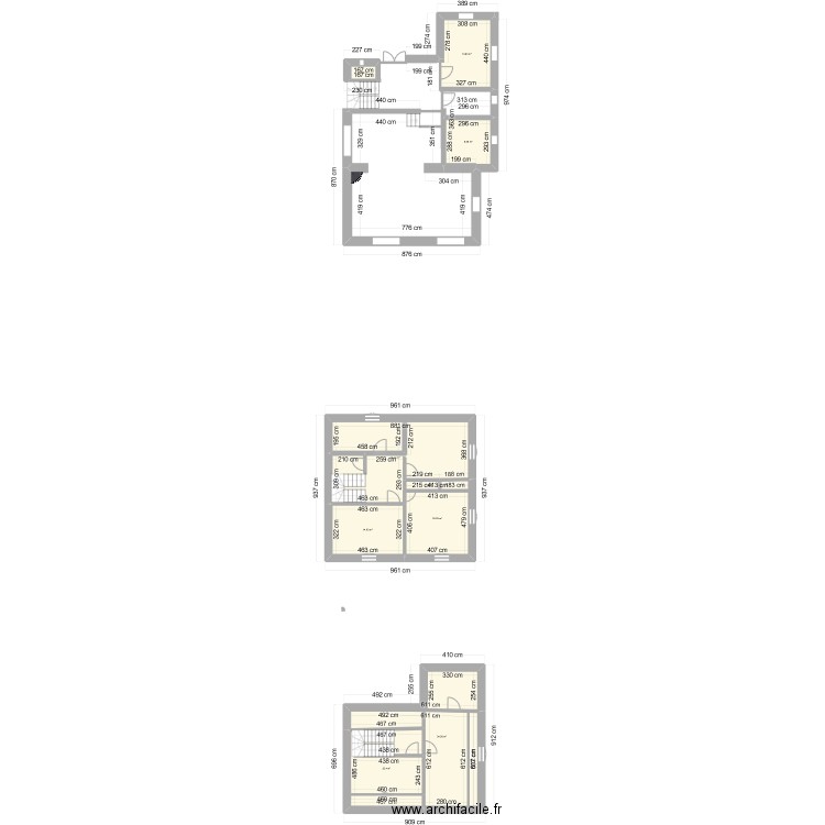 blue cottage. Plan de 0 pièce et 0 m2