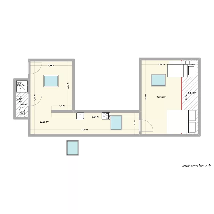 92 convention. Plan de 