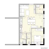 PLAN DE MASSE EXTENSION DE GARAGE 
