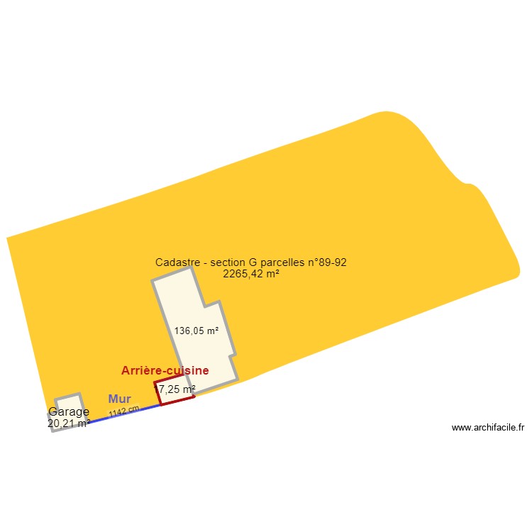 Plan de masse. Plan de 0 pièce et 0 m2