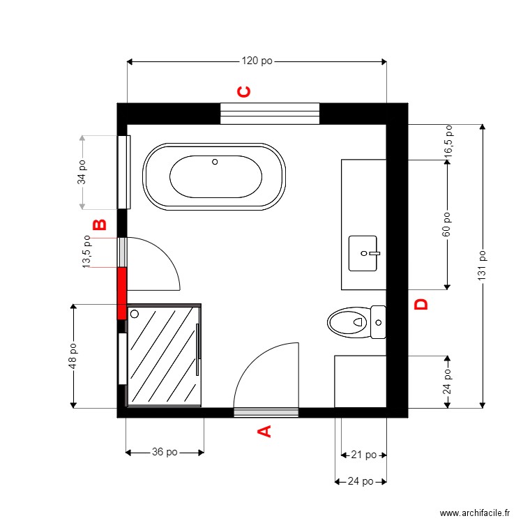 remi dufour 2. Plan de 0 pièce et 0 m2