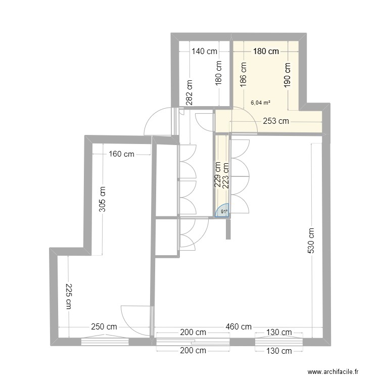 La Baule. Plan de 0 pièce et 0 m2