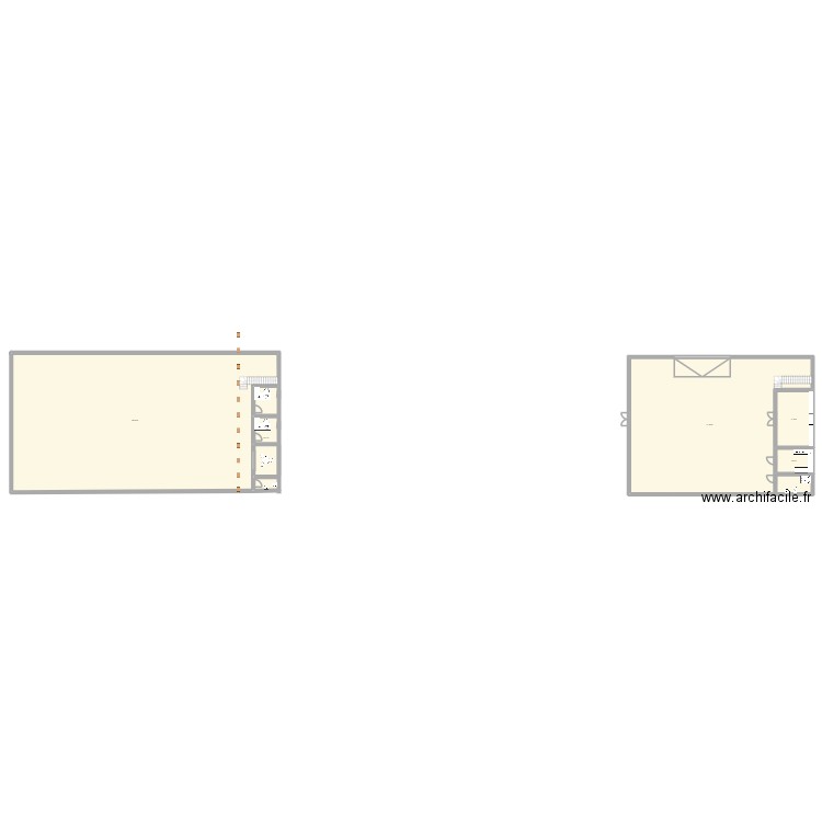 angola. Plan de 5 pièces et 689 m2