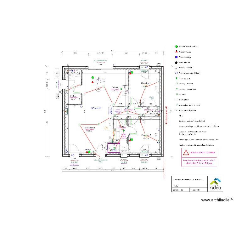 RAIMBAULT. Plan de 0 pièce et 0 m2