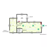 Plan d'implantation YUNA RESTAURANT