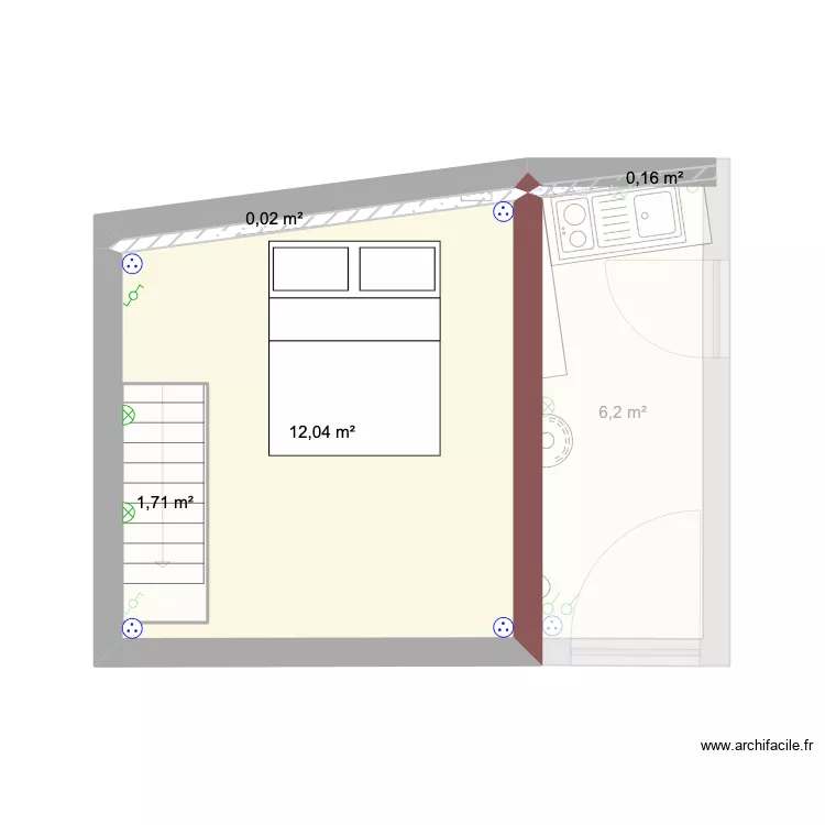 gîte grange. Plan de gîte grange. Plan de