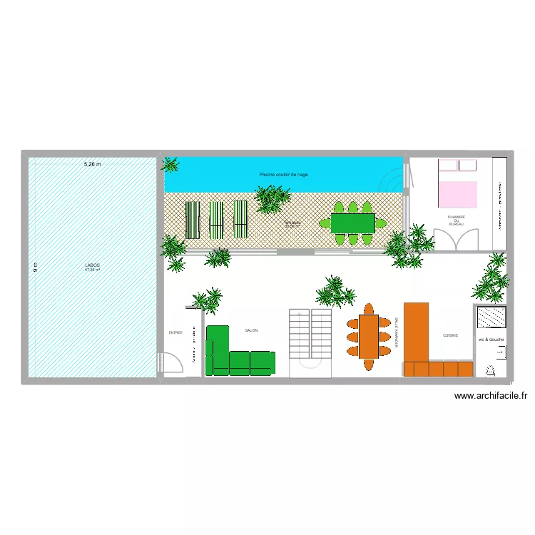 la principauté. Plan de 17 et 252 m² la principauté. Plan de 17 et 252 m²