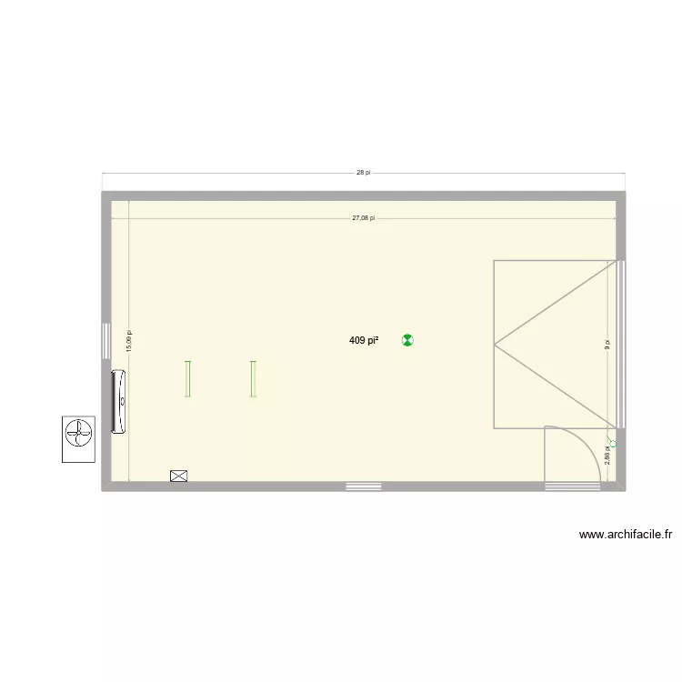 Garage Francis. Plan de Garage Francis. Plan de