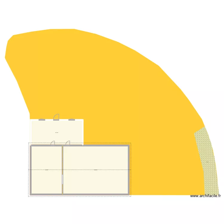 depot3. Plan de 4 Pièces et 296 m²