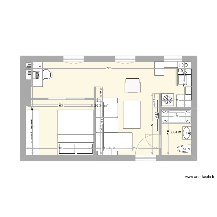Passage Moselle. Plan de 0 pièce et 0 m2