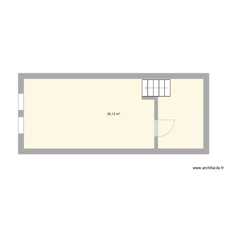 Bovenverdieping 2 Veldegem. Plan de 