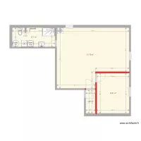 2 Etage Logement &agrave; cr&eacute;er 14 07 2025 Futur Projet - Cuisine Version 1