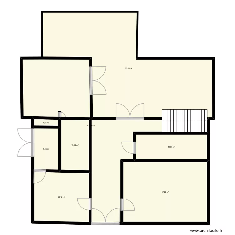 RDC PITHIVIERS BAT 1. Plan de 