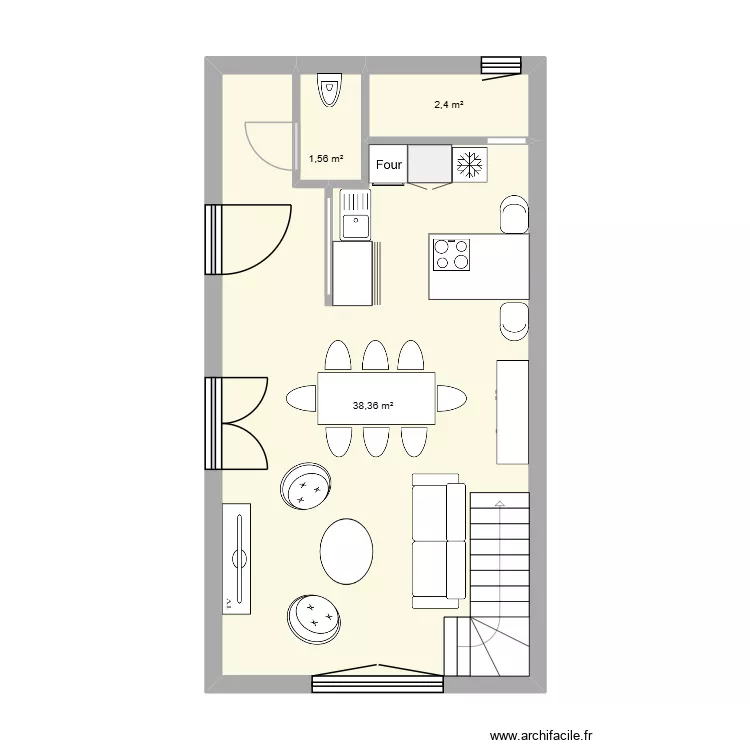 PLAN  RDC LISA. Plan de 