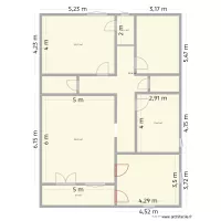 Plan d'une maison 3e