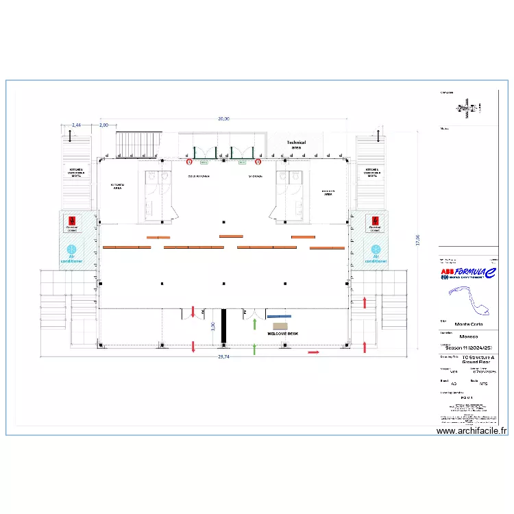 PLAN FORMULA E MONACAO. Plan de 