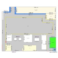 Plan zone chaudronnerie - avec marquages modulables