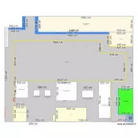 Plan zone chaudronnerie - avec marquages modulables