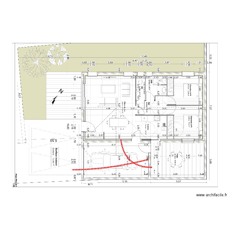 SCI QUEMA IMMO LIAISON TPC 1. Plan de 0 pièce et 0 m2